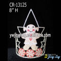 8 Inch Custom Love Bear Crowns